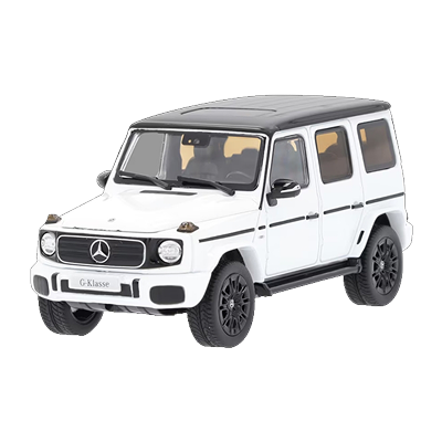 G 580 配備 EQ 技術, 越野車輛, AMG Line, N465 MANUFAKTUR月光石白亮色, Norev, 1:43