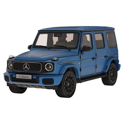 G 580 with EQ Technology, Cross-Country Vehicle, AMG Line, N465  MANUFAKTUR 金屬藍色, Norev, 1:18